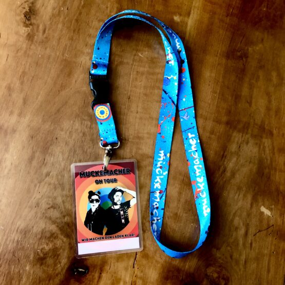 Tourpass mit Lanyard- Schlüsselband
